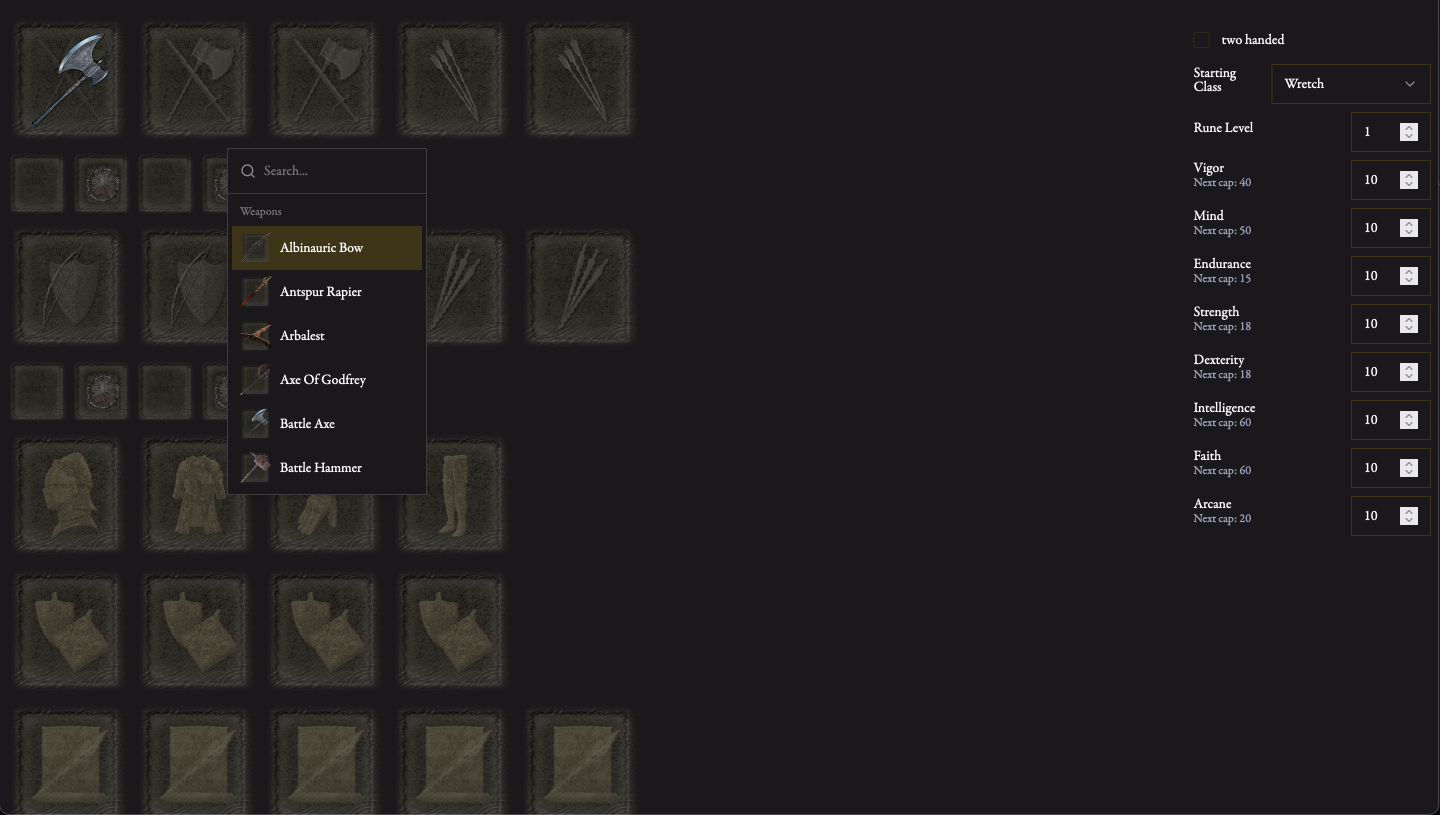 The builder that allows users to create builds