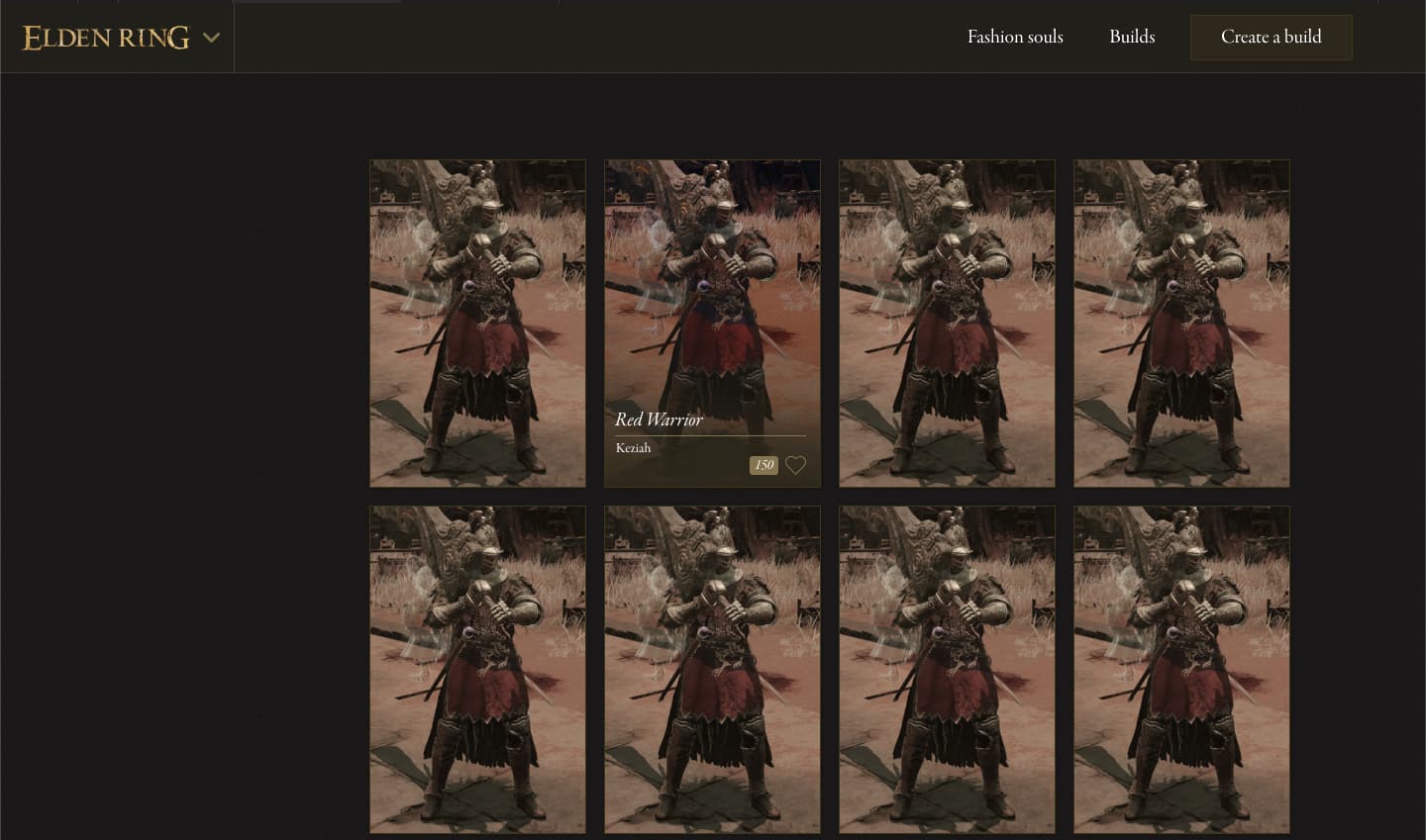 Preview of a created fashion
